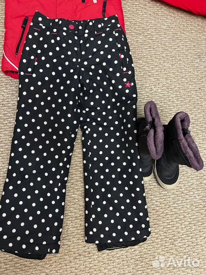 Костюм для девочки с сапожками