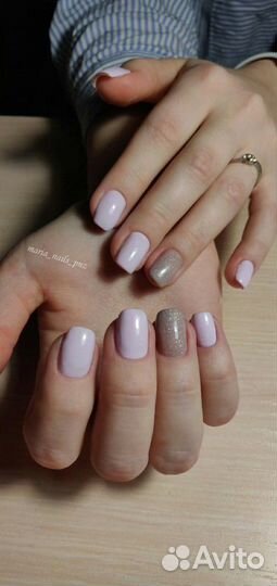 Маникюр с покрытием гель-лаком