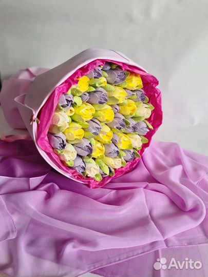 Букет из зефира