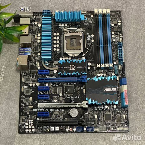 Материнская плата Asus p8z77-v Deluxe Wi-Fi купить в Санкт-Петербурге ...