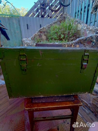 Ящик деревянный военный