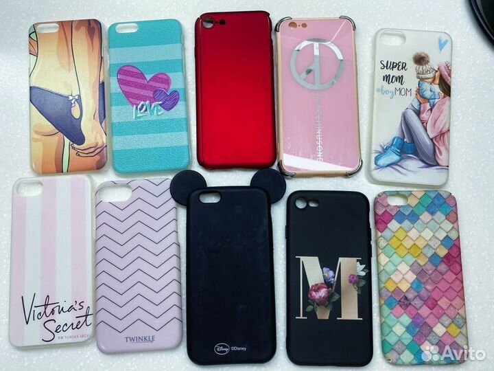 Чехол на iPhone 8 (10шт)