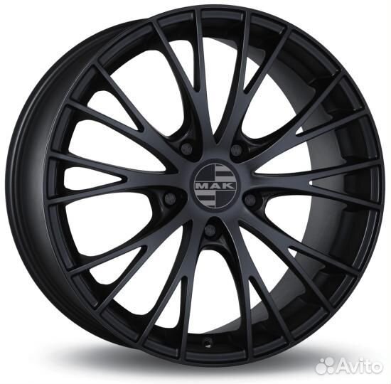 Mak Rennen 8x18 5x112 ET 21 Dia 66.5 (ice black)