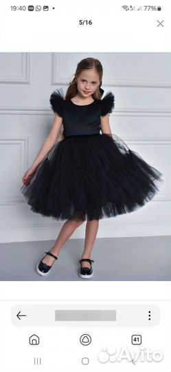 Платье на девочку 134