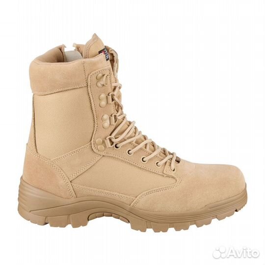 Тактические ботинки Mil-Tec swat Boots ZIP khaki