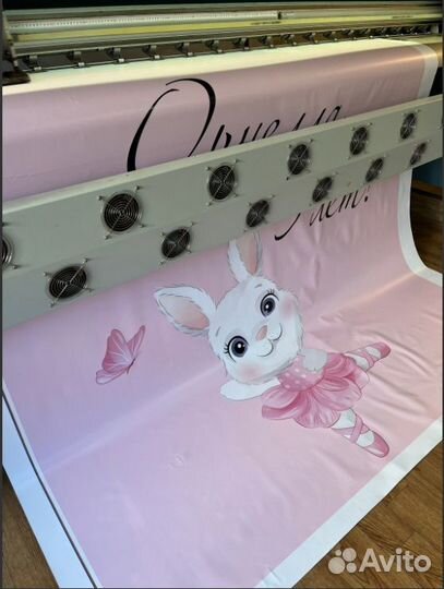 Печать : Баннер, Пленка (наклейка), Сетка, Холст