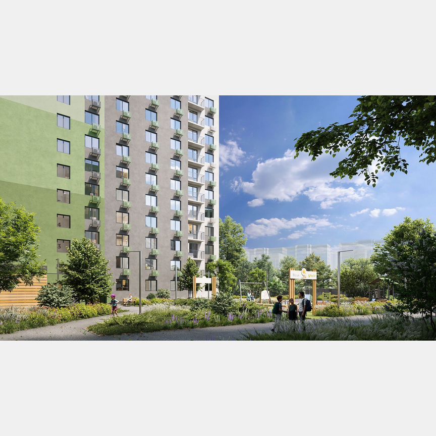 1-к. квартира, 31,8 м², 4/16 эт.