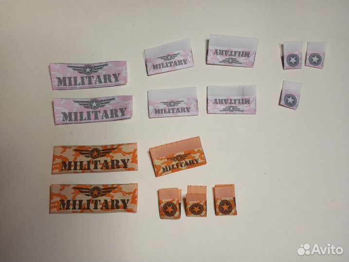 Жаккардовые нашивки