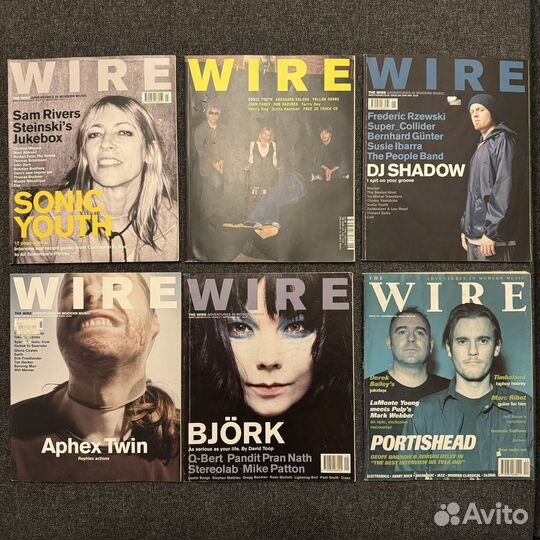 Журналы Wire винтаж