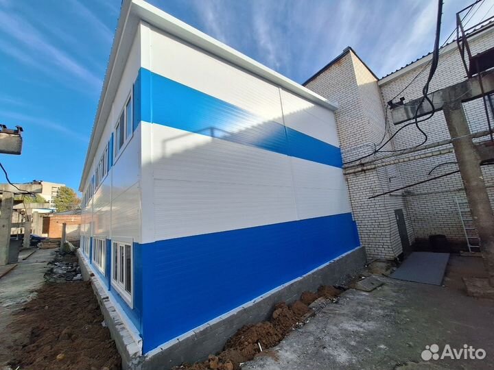 Ангар из сэндвич-панелей 12х24х6 (288м²)