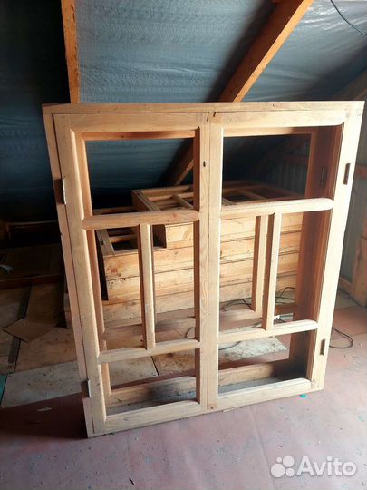 Окна деревянные новые