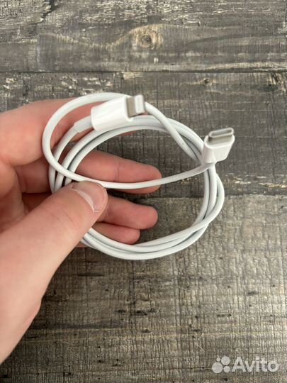 Кабель Apple Lightning 1м + переходник