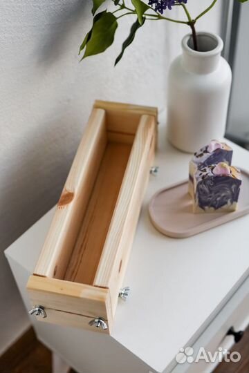 Деревянная форма для мыла