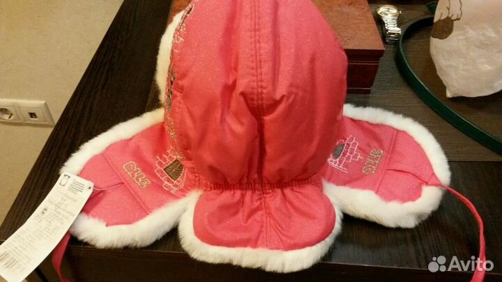 Шапка зимняя для девочки новая
