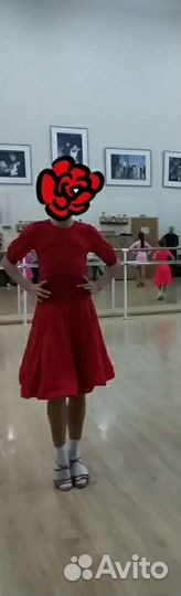 Рейтинговое платье для спортивно-бальных танцев