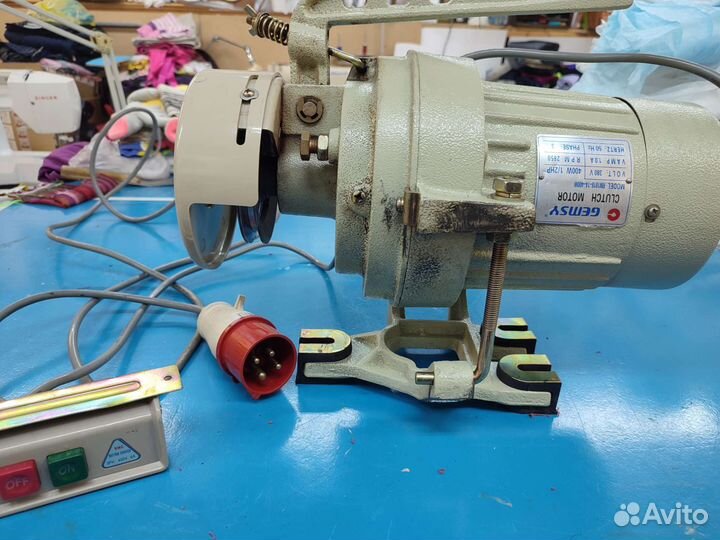 Двигатель для промышленной швейной машины. Gemsy