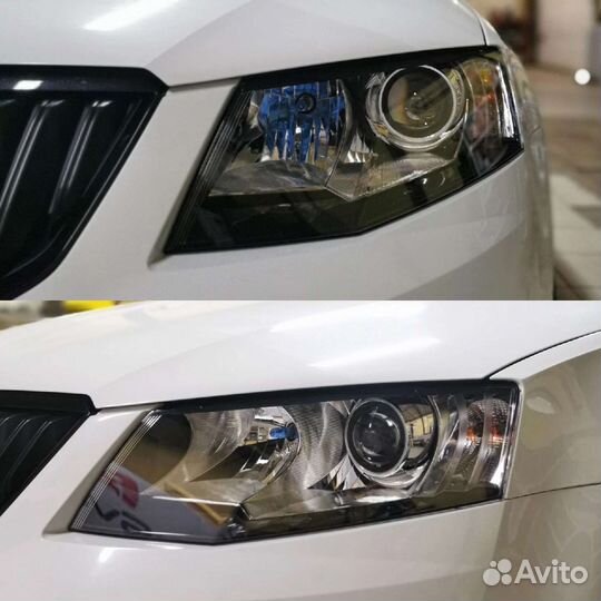 Светодиодные линзы Skoda Octavia a7