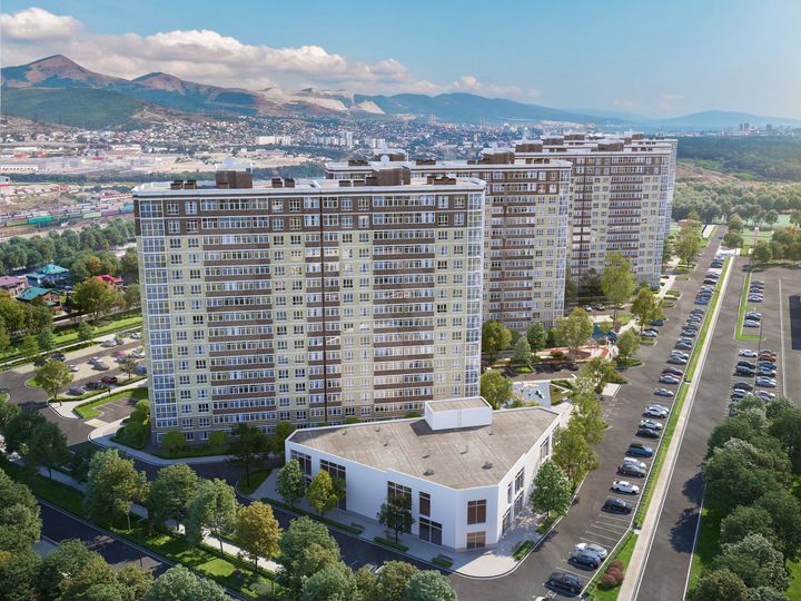 2-к. квартира, 75,4 м², 11/16 эт.