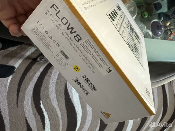 Цифровой микшерный пульт behringer flow 8