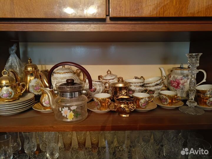 Хрустальная посуда СССР