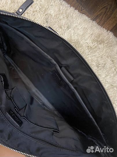 Сумка для ноутбука натуральная кожа Vitacci