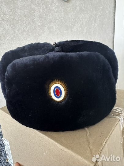Шапка зимняя полиция