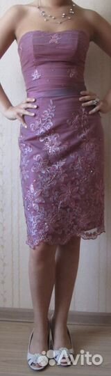 Вечернее платье на выпускной 44