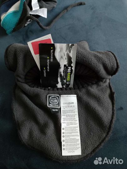 Новая шапка и снуд демисезонные на флисе