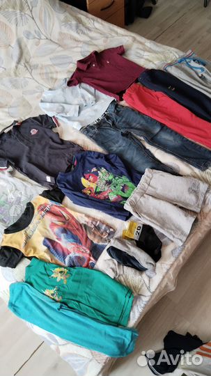 Одежда пакетом на мальчика 98 104