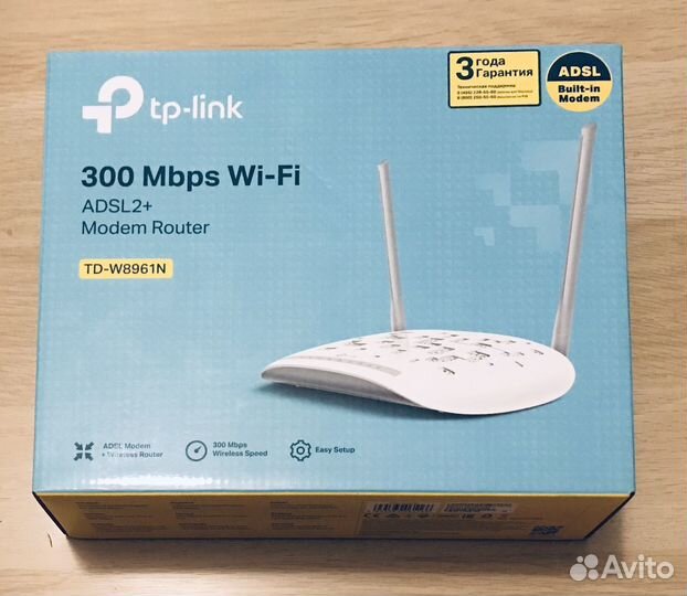 Wifi роутер tp-link td-w8961n adsl