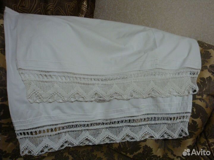 Наволочки с ручной вышивкой СССР