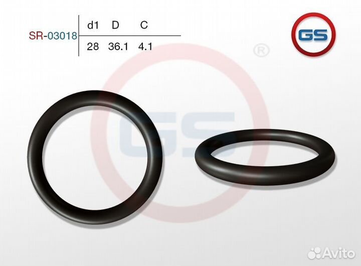 Резиновое кольцо 28*4.1