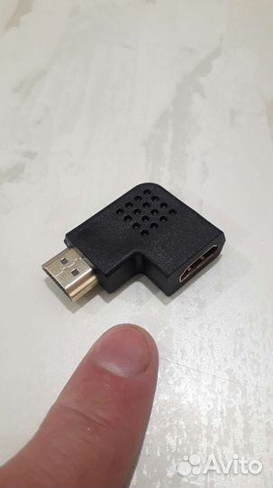 Переходник угловой hdmi - hdmi