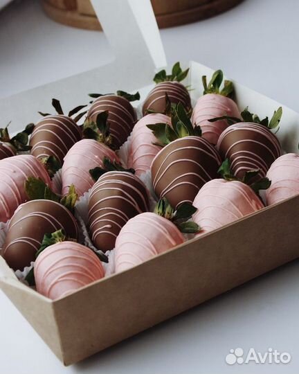 Клубника в шоколаде набор