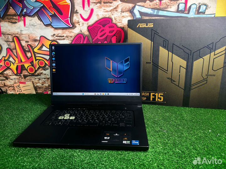 Ноутбук asus TUF dash f15 i5 / RTX 3060 комплект