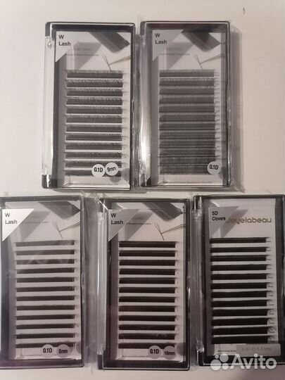 Ресницы для наращивания пучки