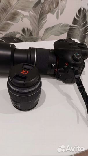Фотоаппарат Sony Alpha+2 обьектива+сумка и т.д
