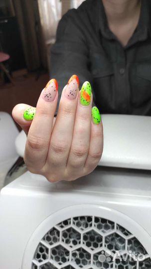 Маникюр, укрепление, коррекция, наращивание
