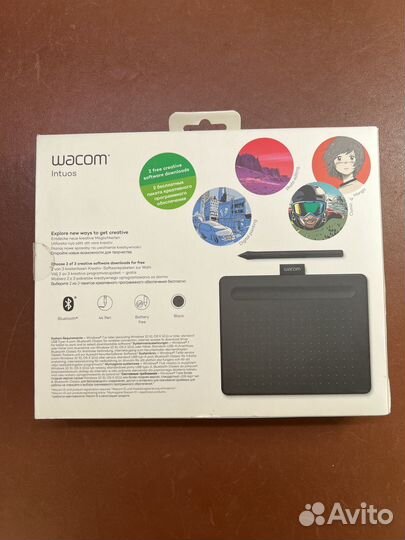 Гоафический планшет Wacom Intuos S CTL-4100WL