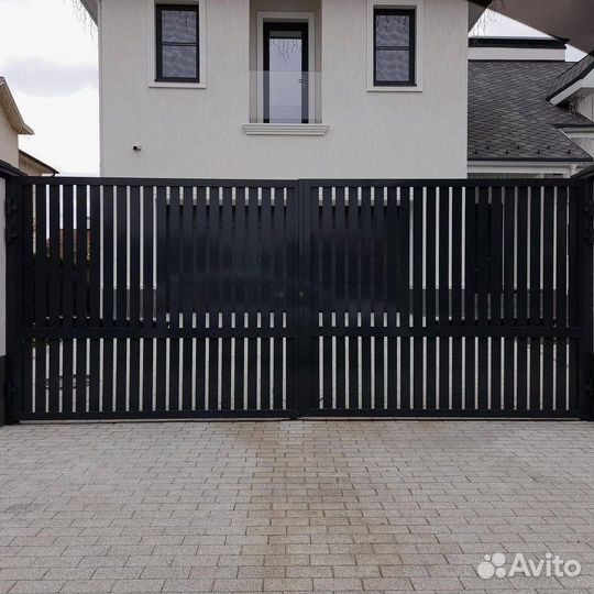 Распашные ворота 2500*2300