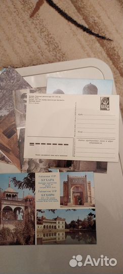 Открытки СССР 1983 Бухара памятники архитектуры