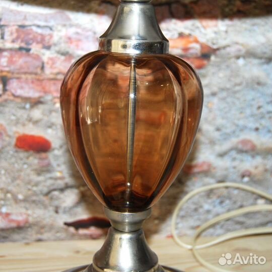 Советская винтажная настольная лампа ночник СССР