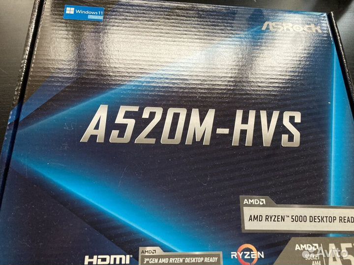 Резерв до 14.09. для Матвея ASRock A520M-HVS