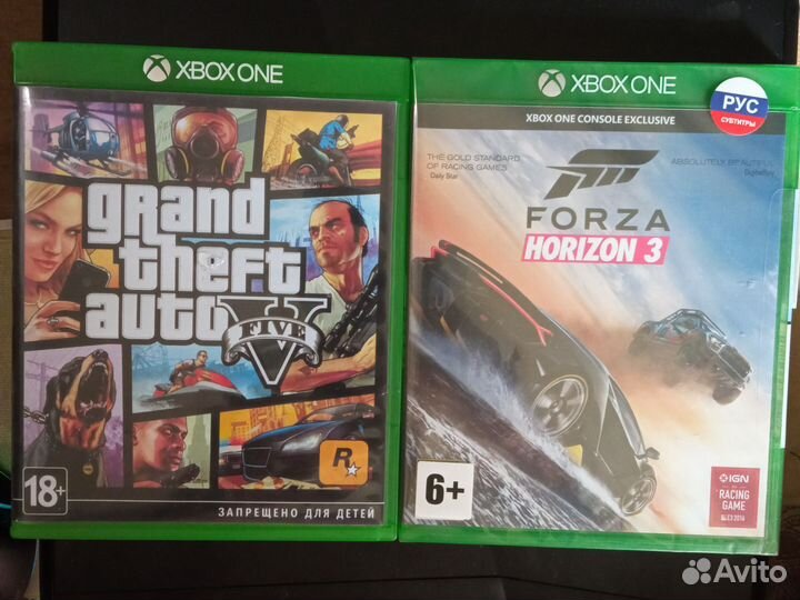 Два диска на Xbox One
