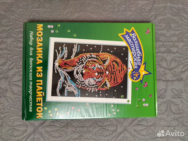 Мозаика из пайеток