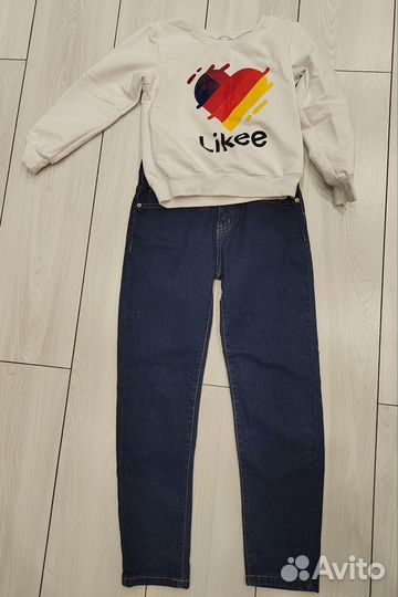 Джинсы для девочки