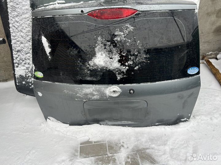 Крышка багажника nissan note e11