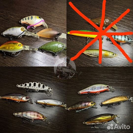Набор воблеров Япония Оригинал