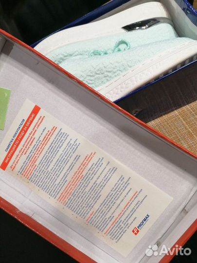 Кеды кроссовки мятный цвет