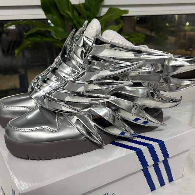 Кеды adidas Jeremy Scott wings 3.0 Metalic